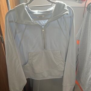 Light blue Quarter-Zip Hoodie